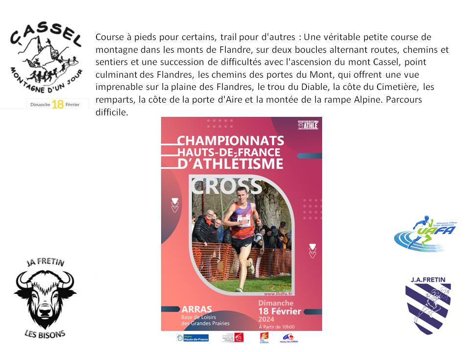 La vie du club | Jogging Athlétisme Fretin