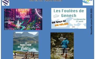 Un joli voyage ce week-end des 26 et 27 avril du groupe hors stade et trail de Fretin  ils nous ont promené des Ardennes à Annecy puis Bonsecours (Belgique) et pour finir plus proche de nous à Genech !! (petit clin d’oeil sur Cannes en fin d’article)