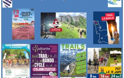 De la piste, du trail et de la course sur route,  la longue semaine des hors stade du 11 au 15 juin 2025