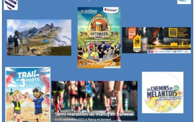 Du trail et de la route au programme du 19 au 21 septembre des engagés du JA Fretin