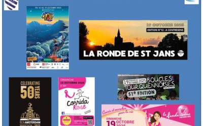 Du 16 au 19 octobre je vous embarque à la Réunion avec Jérémie sacré 8ème fou du groupe après avoir terminé la diagonale !!!!  Nous irons ensuite à Mons en Pévèle lieu des entraînements du week-end pour ensuite se rendre dans l’ordre à Amterdam / St Jans Cappel / Landas / Tourcoing/ Le Touquet et Faches Thumesnil .