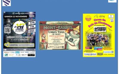 Cassel / Gondecourt et Harnes le terrain de jeu des hors stade et traileurs du JA Fretin ce week-end de s22 et 23 novembre 2025