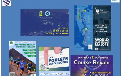 Le grand écart des destinations du groupe Hors stade du JA Fretin ce week-end des 1 et 2 novembre Lyon / Fontenay le Fleury (78) / Noyelles-Godault /Lesquin et puis direction les States New York !!!!!!!