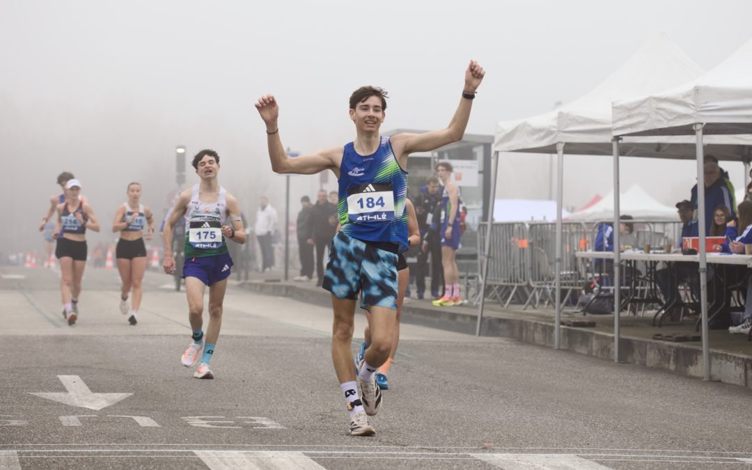 Gabin : Record de France U18 sur 10km route marche athlétique – Lens