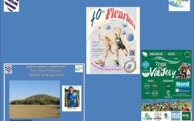 Week-end des 28 février et du 1er mars de l’entrainement Trail + le Val Joly (trail ) et Fleurbaix (Trail et Route)