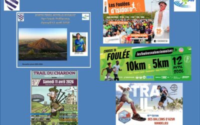 Voyage voyage avec le groupe Hors stade et trail du JA Fretin ce week-end du 11 au 12 avril 2026 : Angres (62) / Mandelieu (06) / Lezennes et Valenciennes