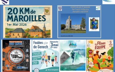 Long week-end du 1er au 3 mai 2026 avec au programme :  Maroilles / Ablain St Nazaire / St Jorioz (74) / Ohlain / Fline les Râches et Genech