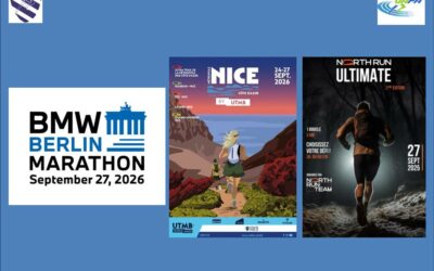 Week-end du 26 et 27 septembre week-end avec du Trail sur Nice Côte d’Azur, Nord run Ultimate à Roncq et du Marathon à Berlin