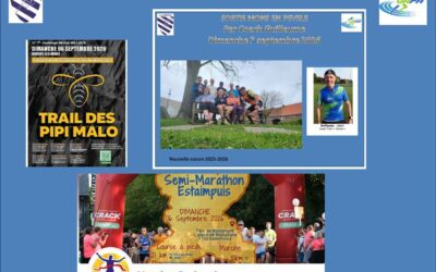 Reprise en douceur pour ce premier week-end de la nouvelle saison 2026 2027 2 courses à suivre plus un entraînement trail à Mons en Pévèle et une sortie préparation marathon de Lille
