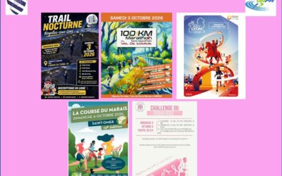 Amiens, Noyelles sous Lens , Lyon et St Omer voici les terrains de jeu des athlètes engagés ce week-end des 3 et 4 octobre 2026 sans oublier les entraînements pour le marathon de Lille et pour les trail sur Libercourt.