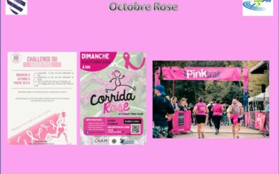 Dimanche 4 octobre le groupe hors stade a participé aux premières manifestation d’Octobre Rose sur Lille ; Le Touquet et Divion.